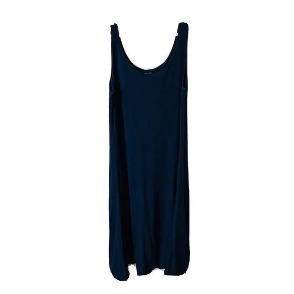 Garnet Hill | Dresses | Garnet Hill Cotton Sleeveless Jersey Slinky Swing  Tank Dress Blue | Poshmark